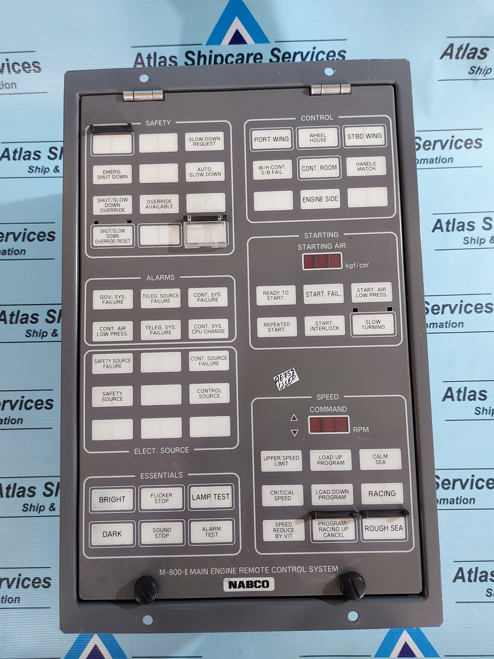 NABCO M-800-II MAIN ENGINE REMOTE CONTROL SYSTEM